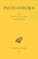 Sur Les états de cause d'Hermogène [édition bilingue]